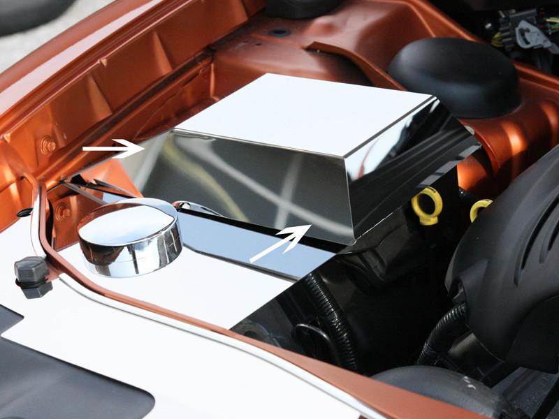 Polished Fuse Box Cover 05-10 Magnum, Charger, Chrysler 300 Polished Fuse Box Cover 05-10 Magnum, Charger, Chrysler 300
